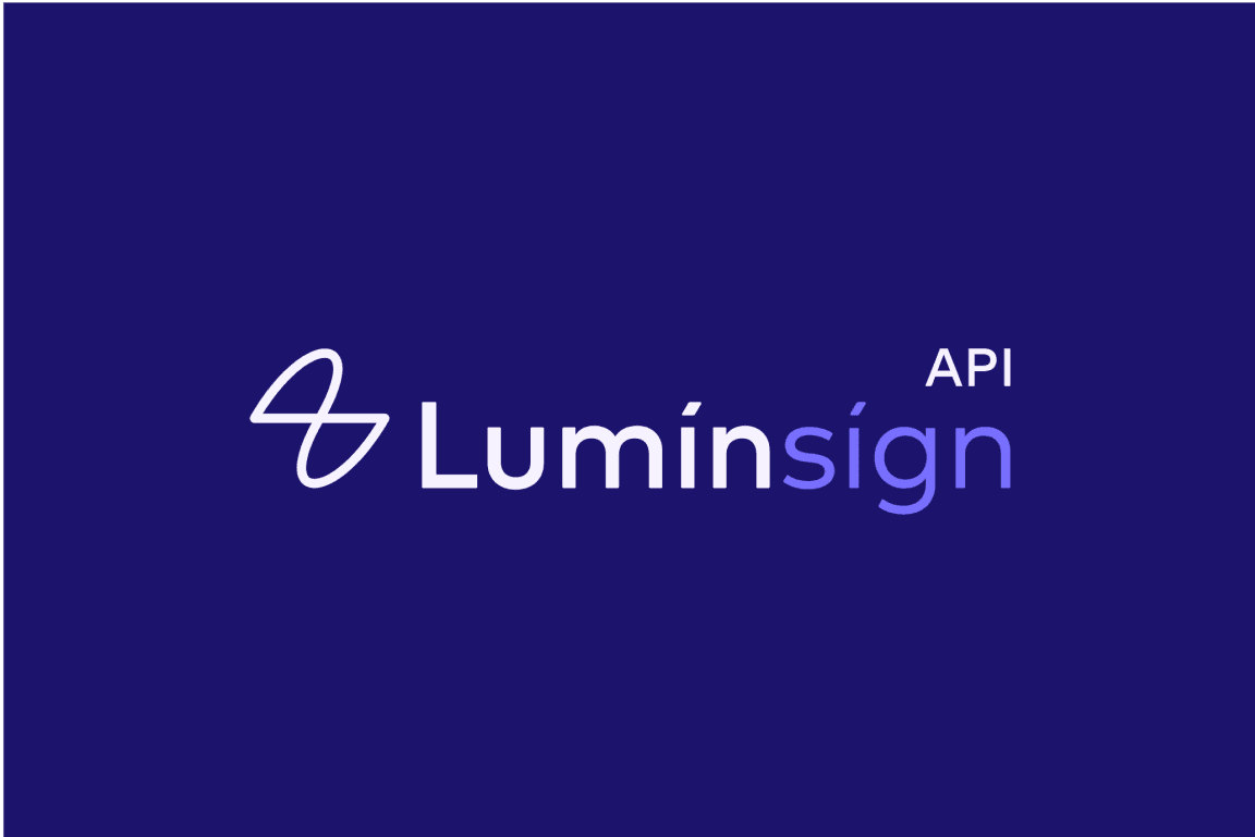Lumin Sign API