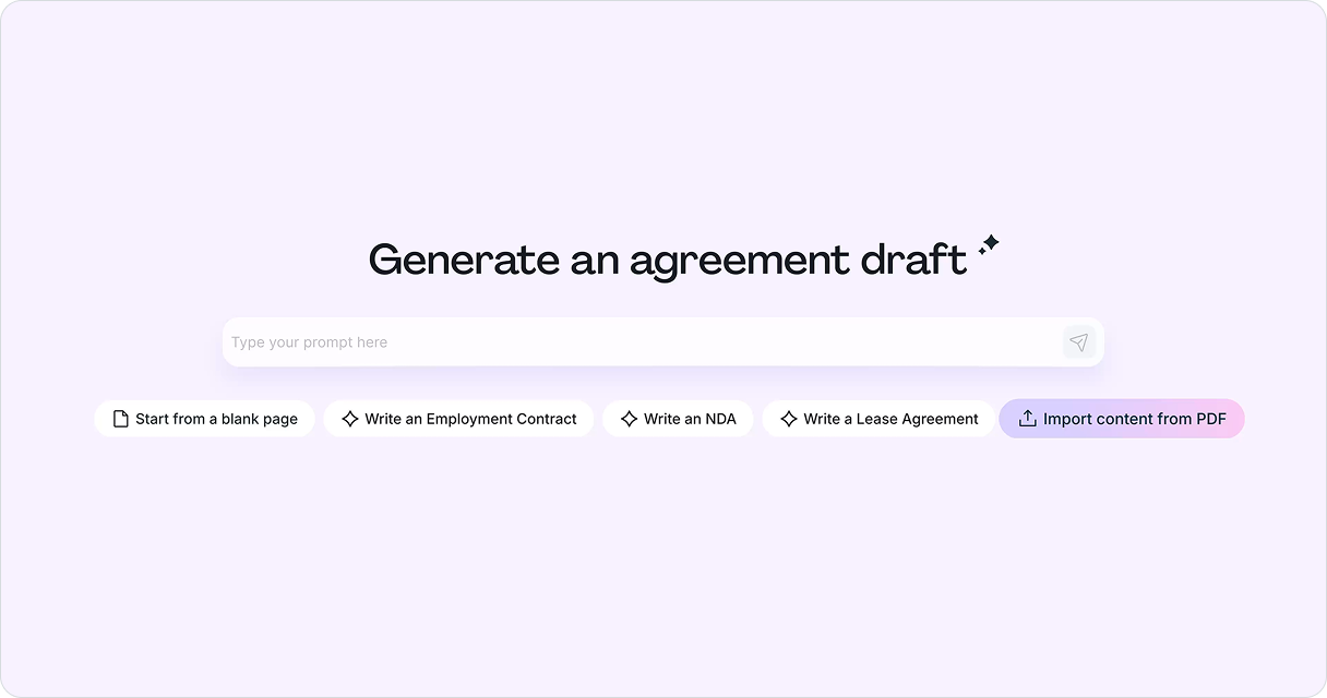 Intelligent agreements preview